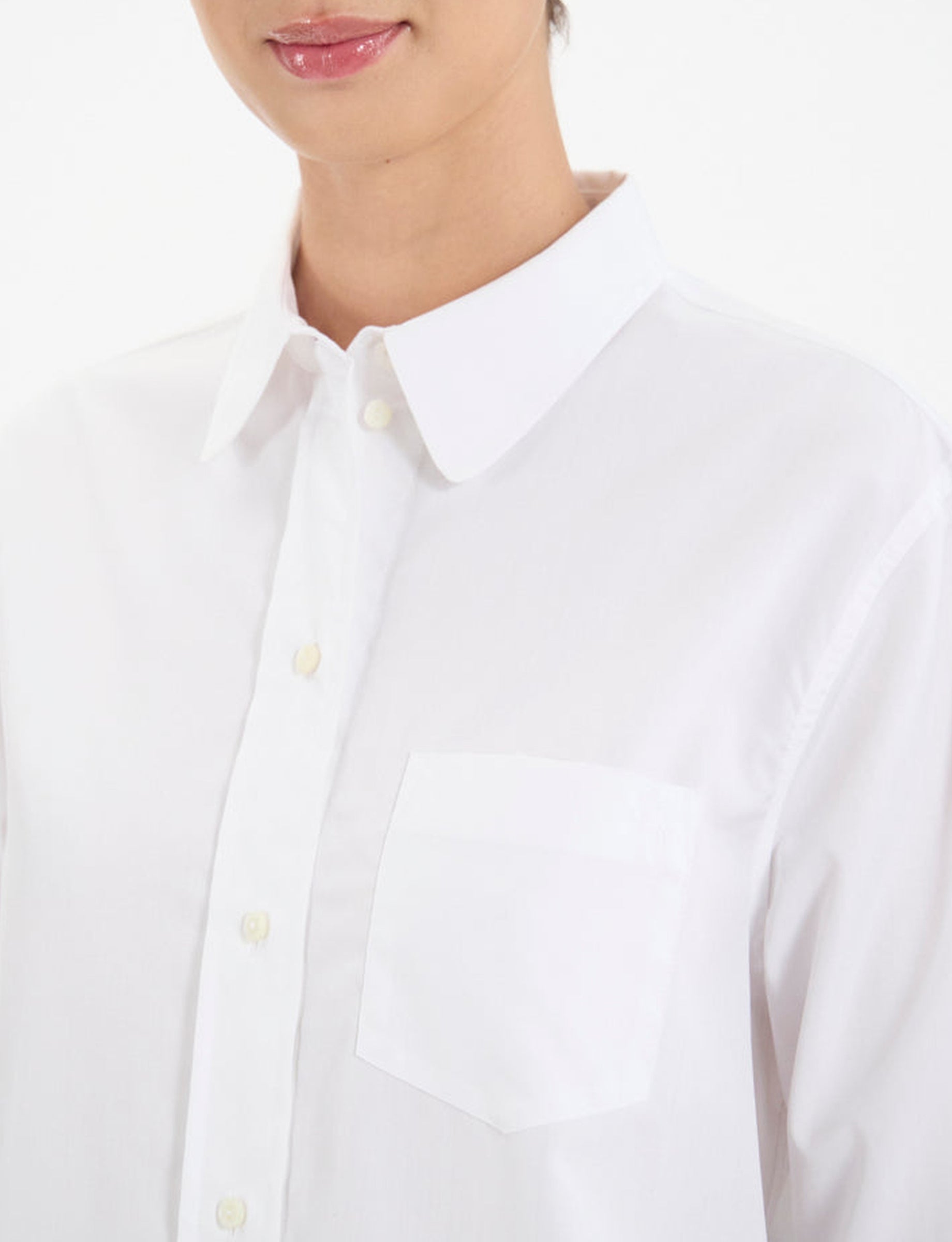 15qty RELIQUAT 50€ 13,6%  / Chemise droite Maureen - White