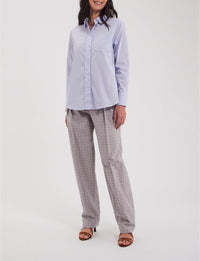 24qty RELIQUAT 50€ 6,5%  / Chemise droite Maureen - Blue Light
