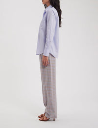 24qty RELIQUAT 50€ 6,5%  / Chemise droite Maureen - Blue Light