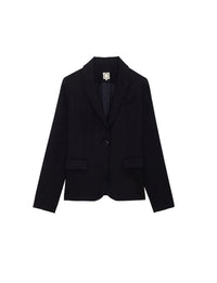 33qty RELIQUAT 95€ 5,8%  / Blazer Nicoletta en laine - Blue Dark