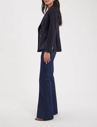 1qty RELIQUAT 120€ 100%  / Blazer Maurice en laine - Blue Dark