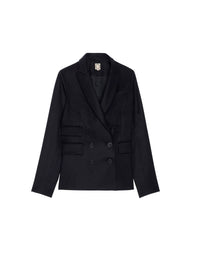 1qty RELIQUAT 120€ 100%  / Blazer Maurice en laine - Blue Dark