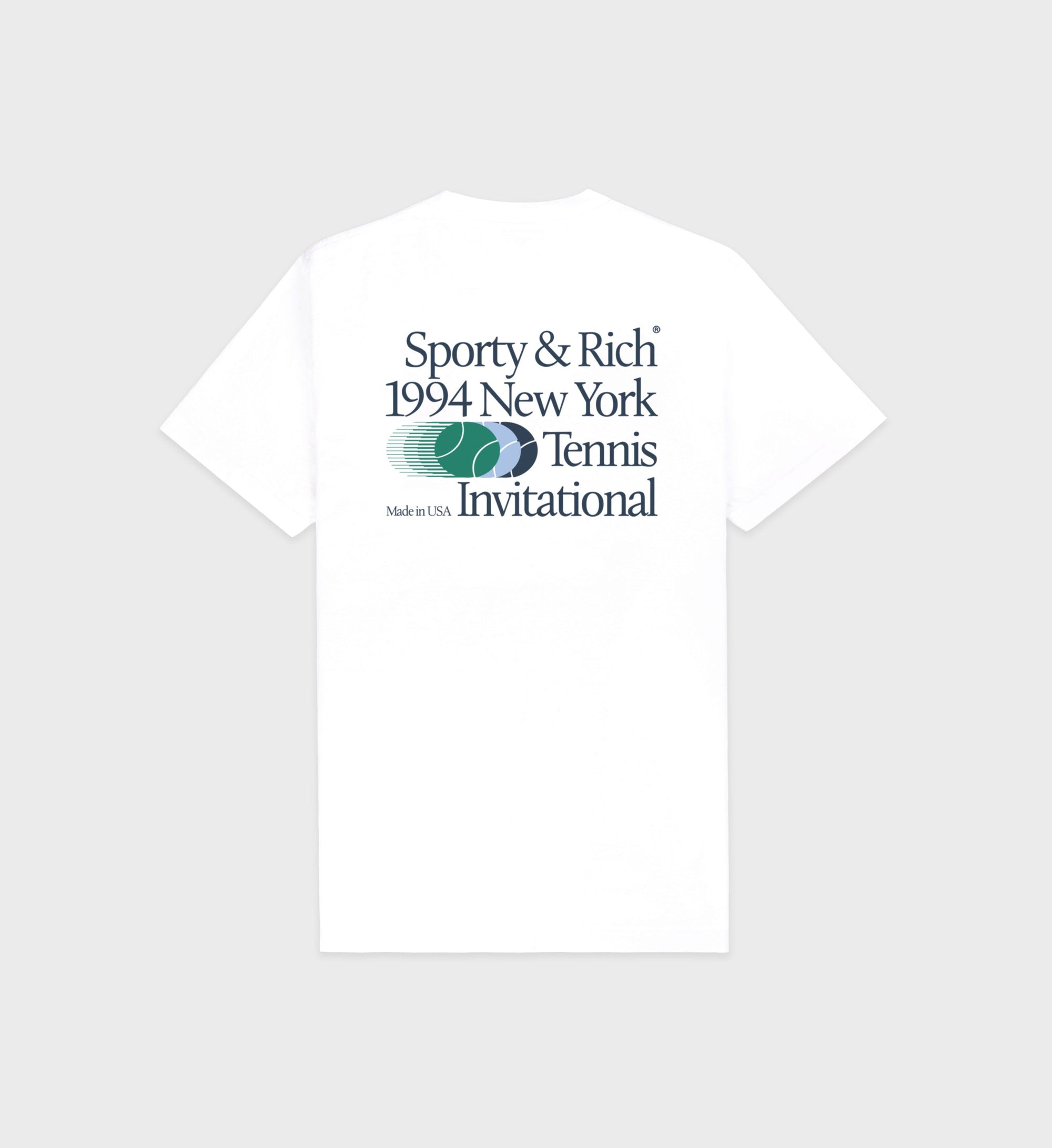 T-shirt Invitational à impression - White
