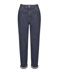 Jean mom Ira - Dark Navy