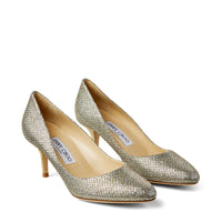Irena round-toe pumps 65 in - Champagne
