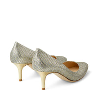 Irena round-toe pumps 65 in - Champagne