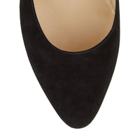 Irena round-toe pumps 65 in suede - Black