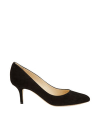 Irena round-toe pumps 65 in suede - Black