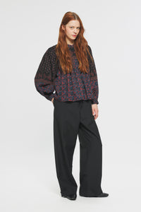 Blouse imprimée Irina - Black