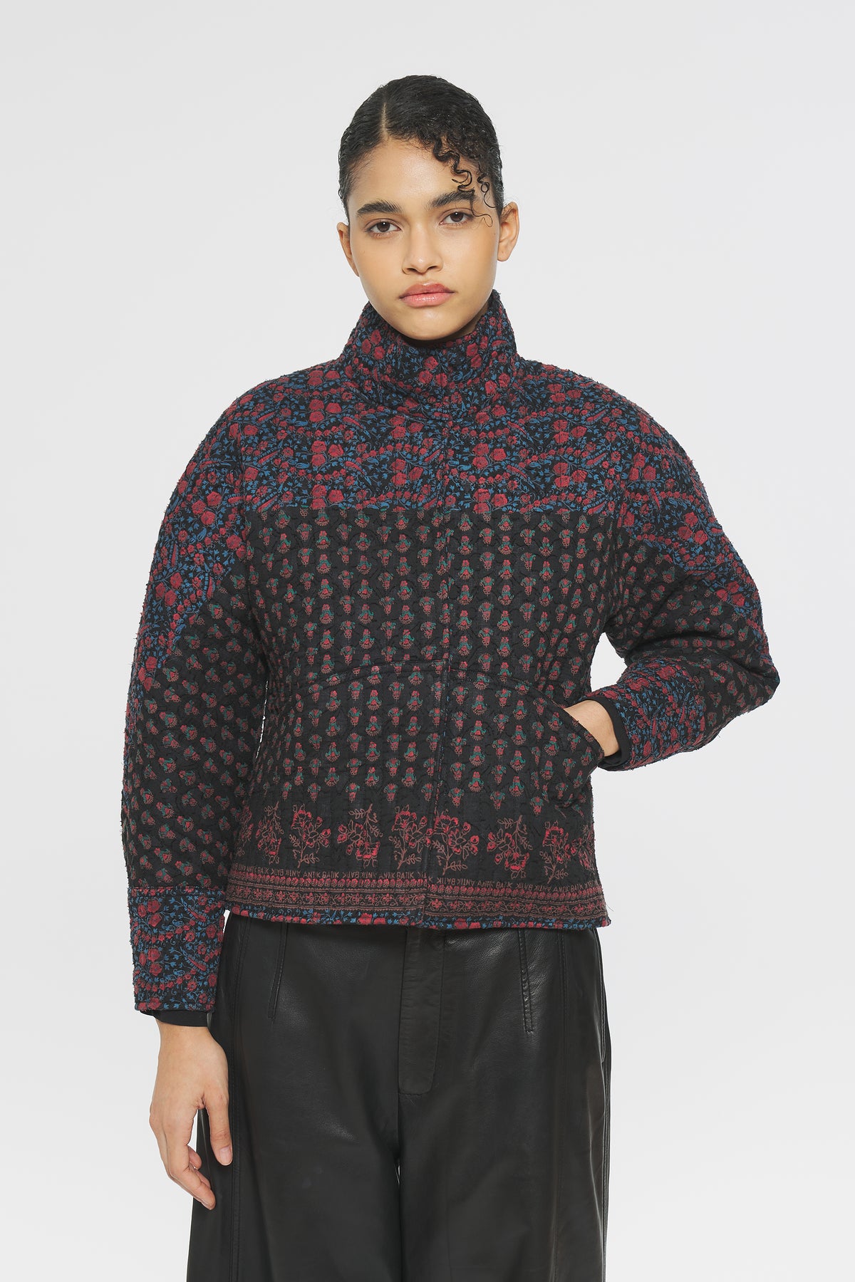 Veste imprimée Irina - Black