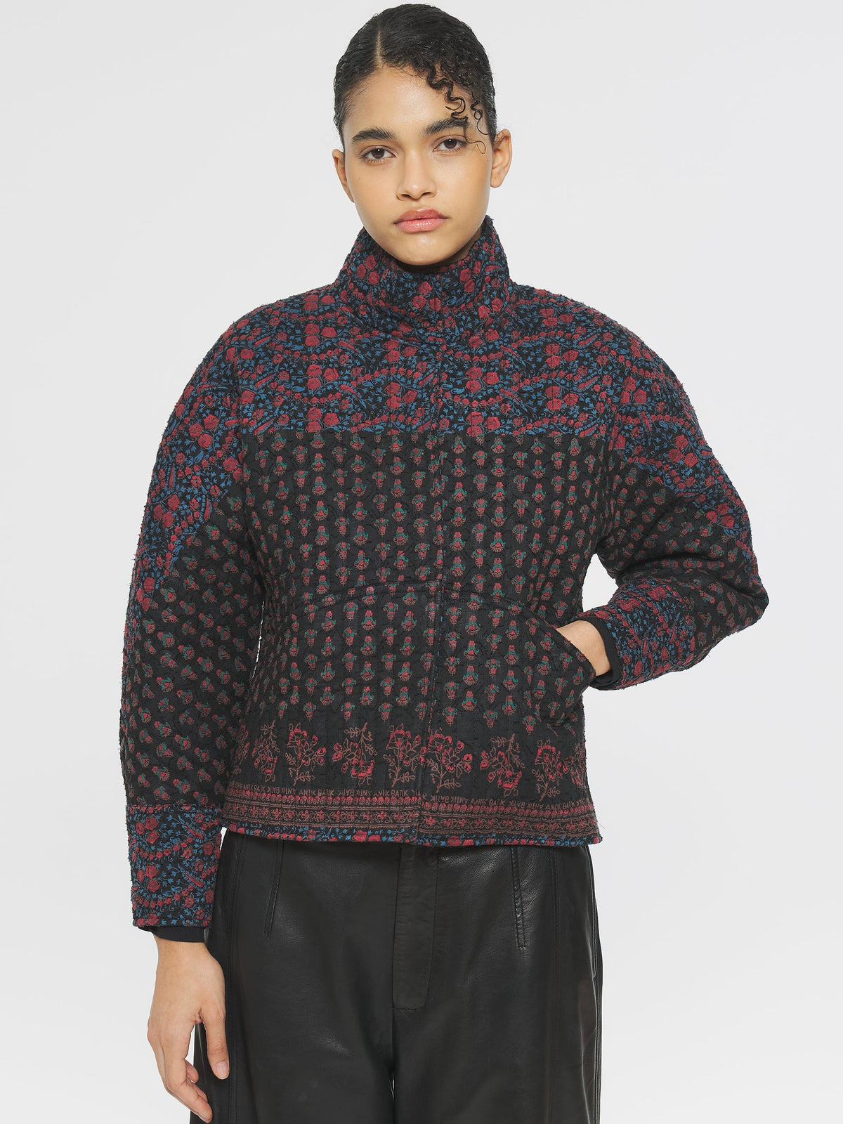 Veste imprimée Irina - Black