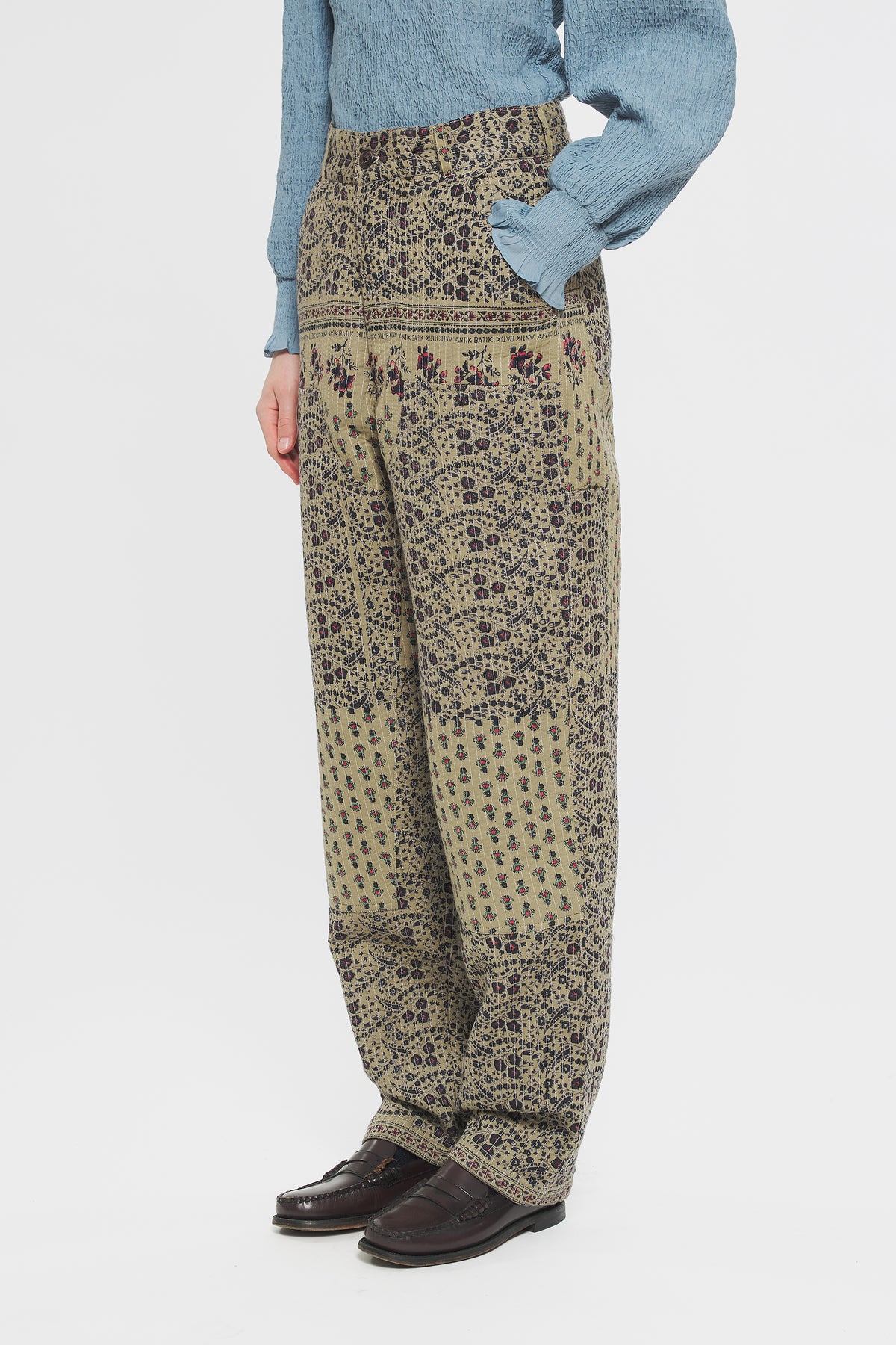 Pantalon imprimé Irina - Kaki