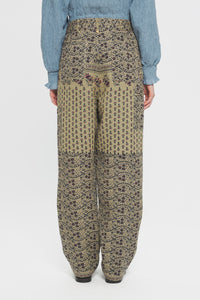 Pantalon imprimé Irina - Kaki