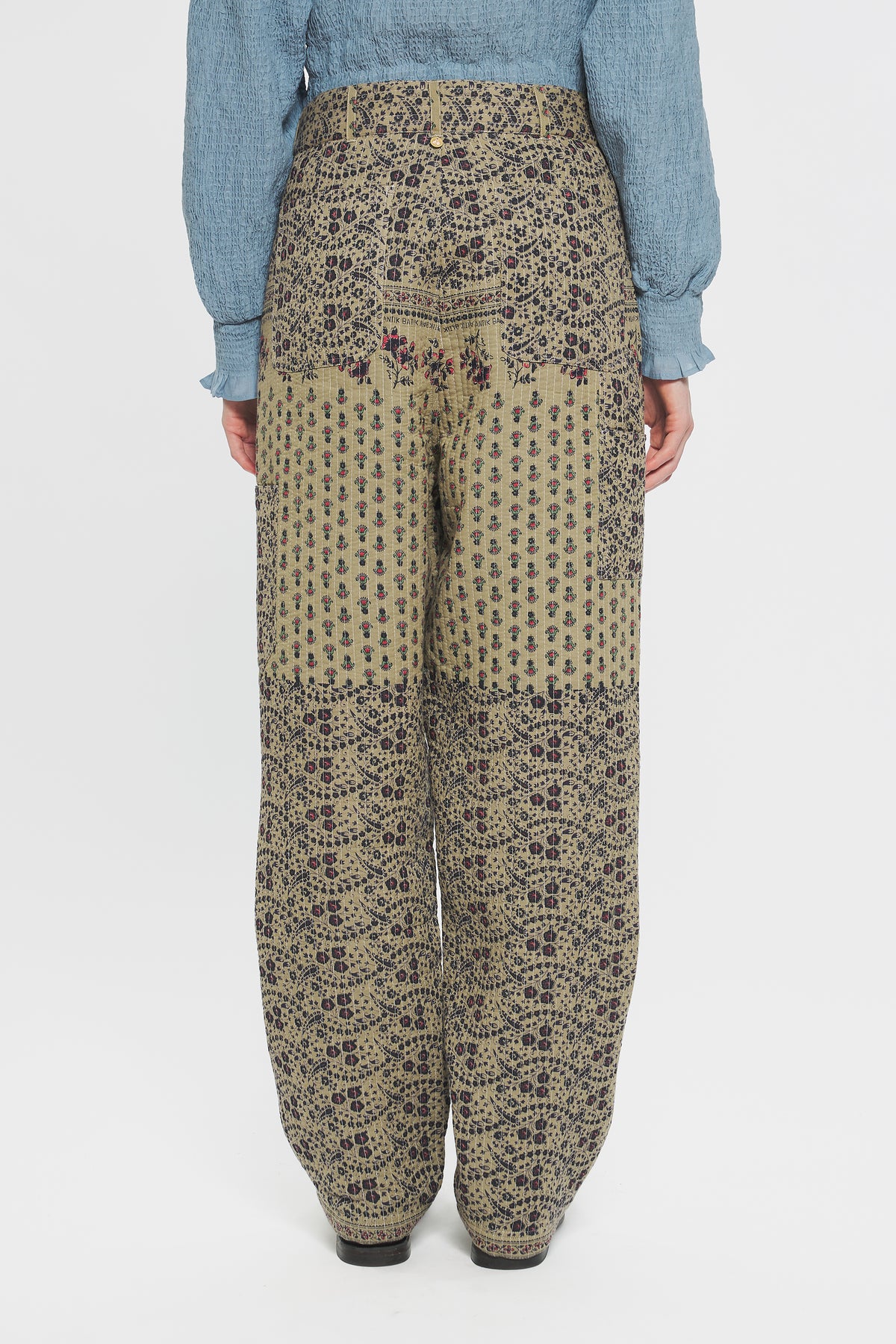 Pantalon imprimé Irina - Kaki
