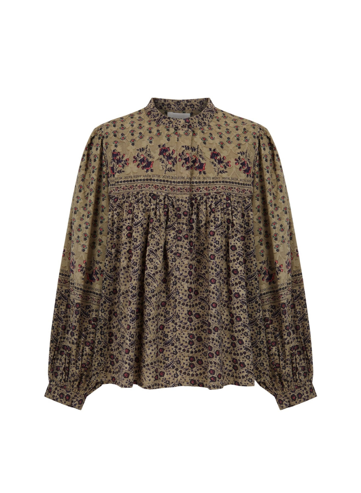 Blouse imprimée Irina - Kaki