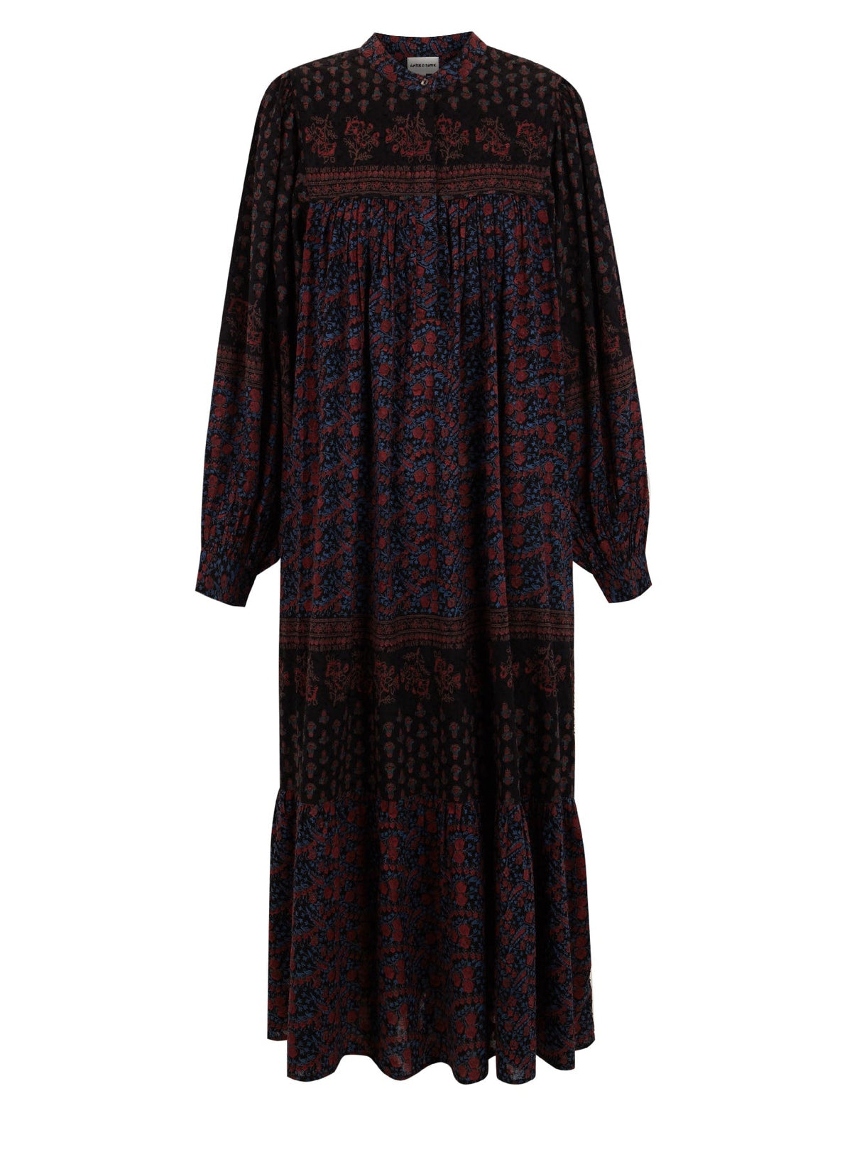 Robe longue imprimé Irina - Black