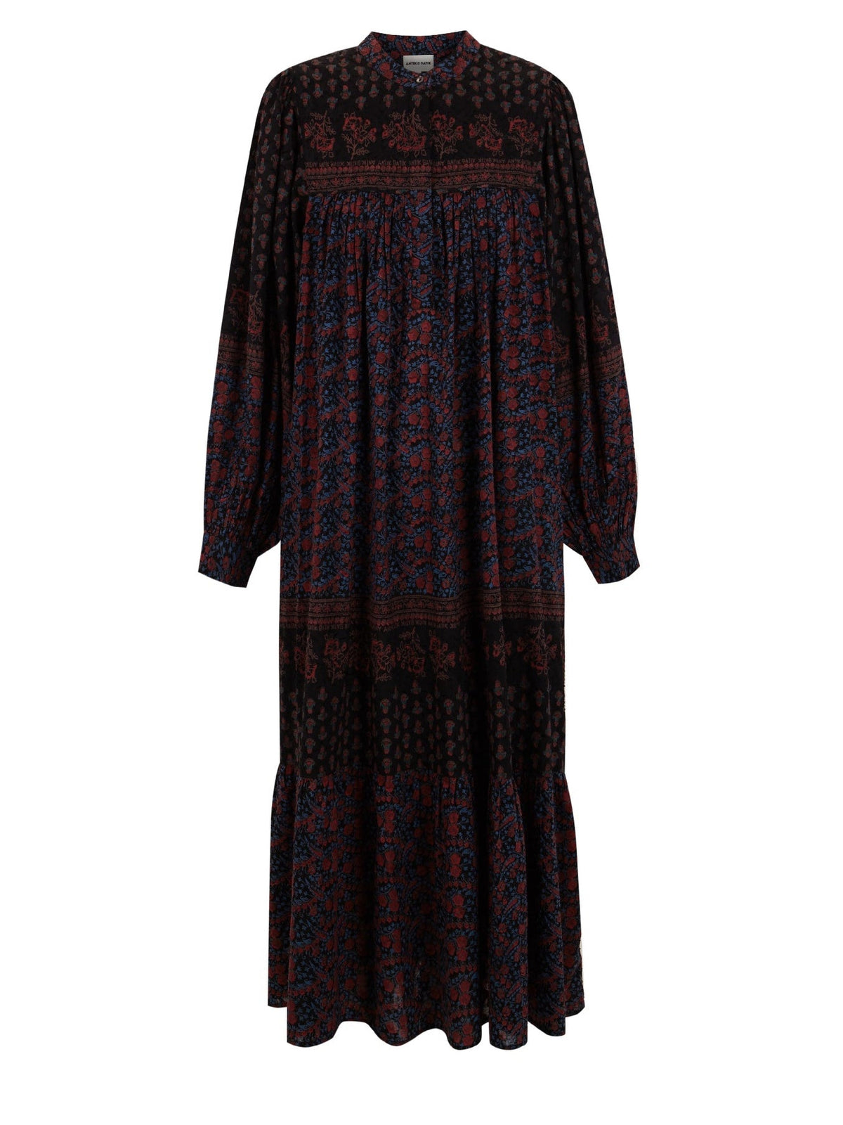 Robe longue imprimé Irina - Black