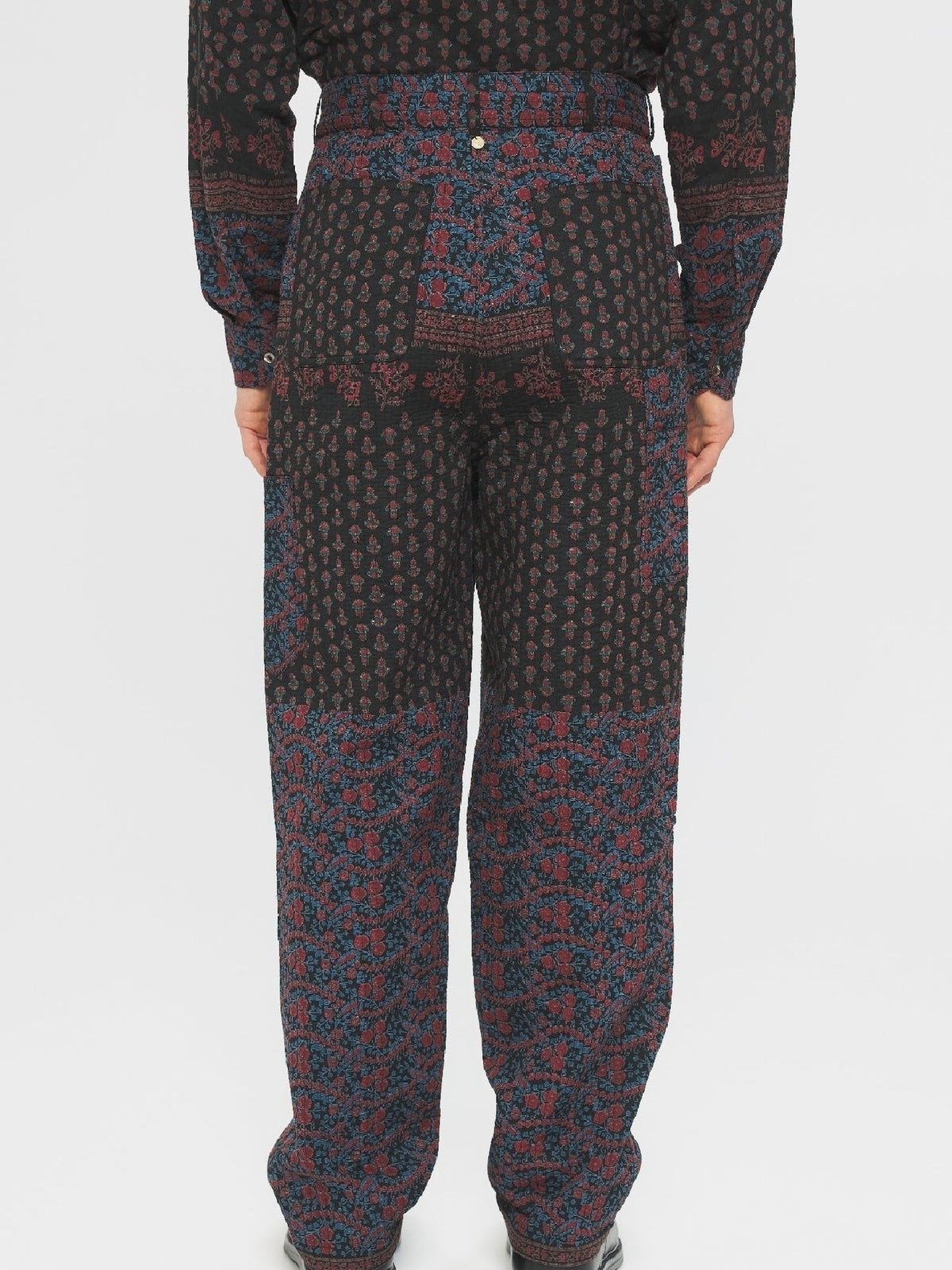 Pantalon imprimé Irina - Black