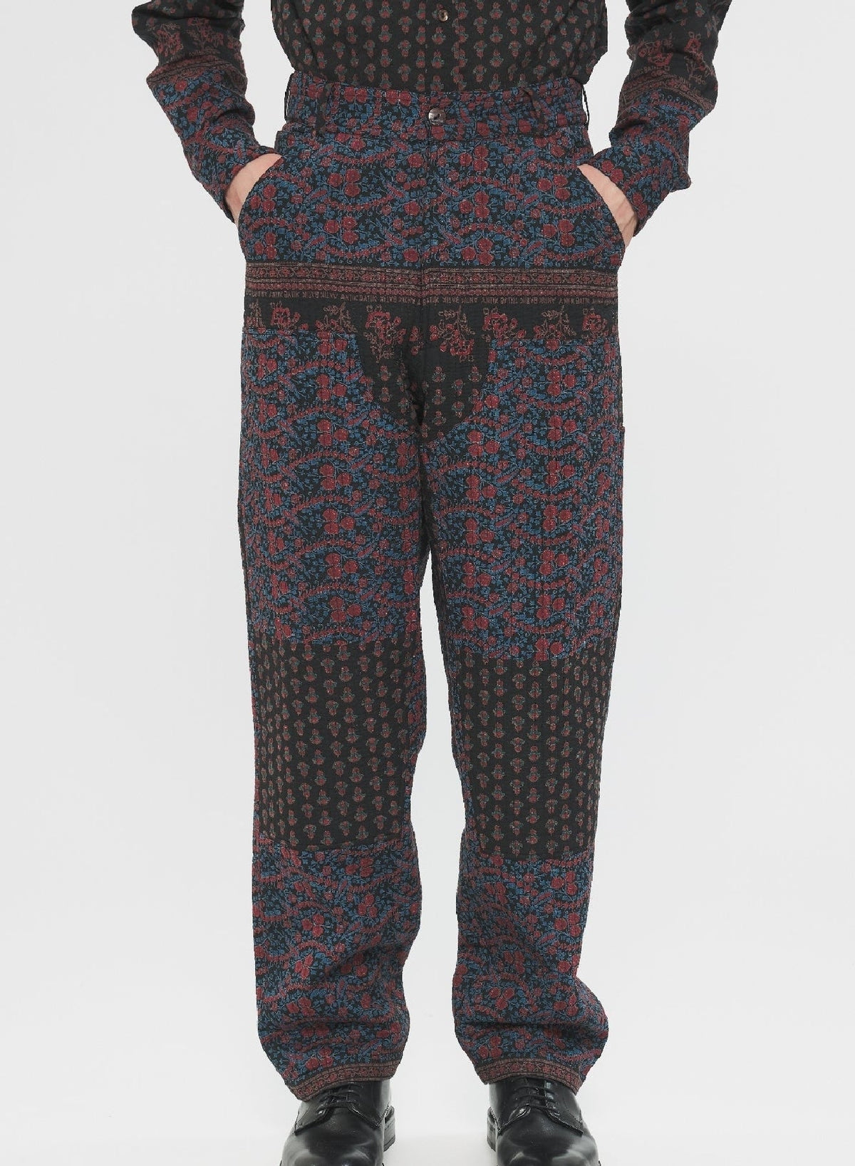 Pantalon imprimé Irina - Black
