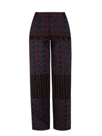 Pantalon imprimé Irina - Black