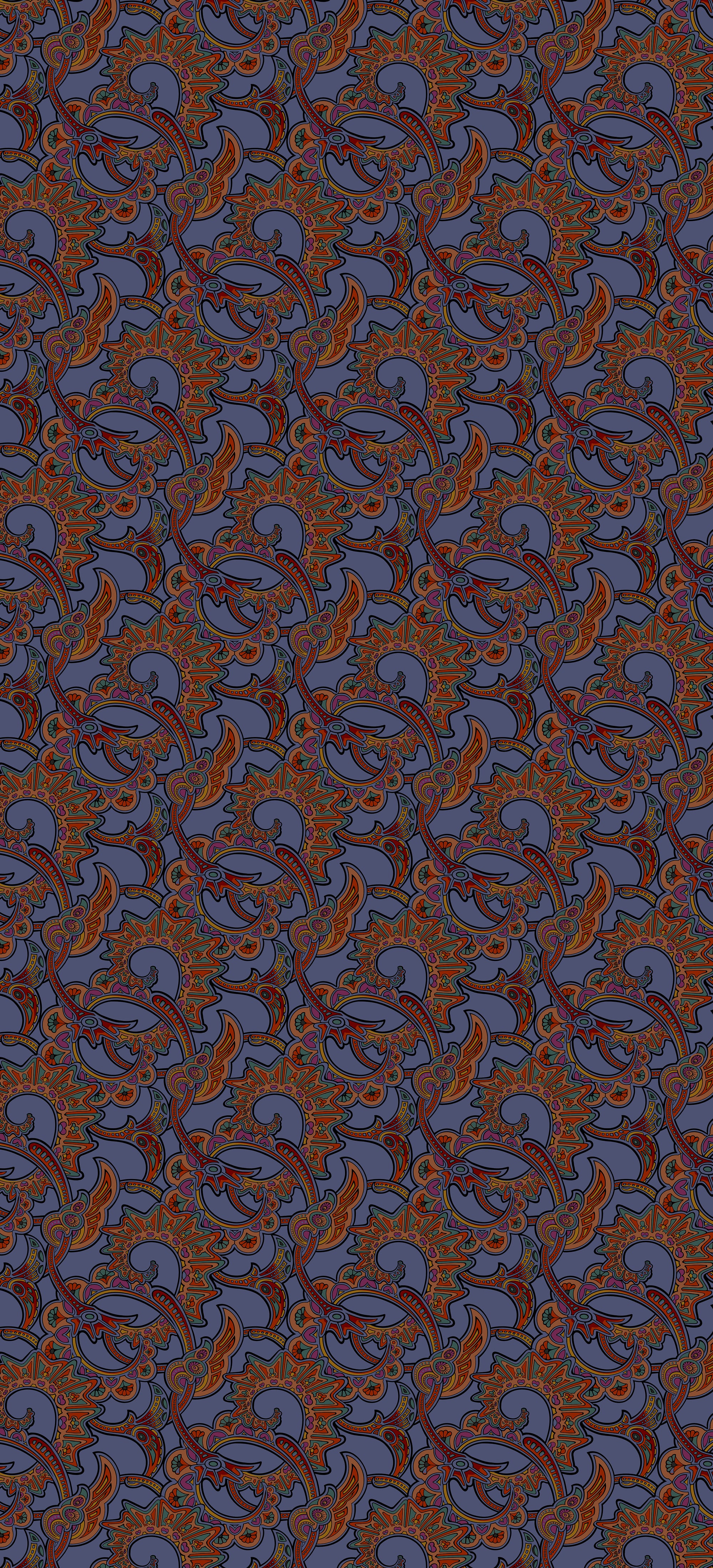 Rouleau Charlotte - Bleu & nuit