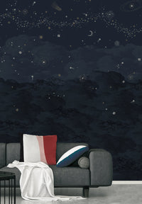 Lot de 2 panneaux Cosmos - Nuit