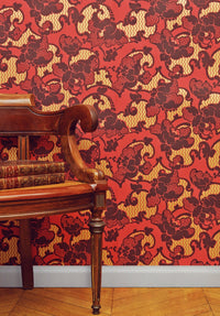 Rouleau Deauville - Rouge, Noir & Doré