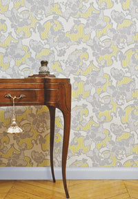 Rouleau Deauville - Blanc, Gris & Citron Vert