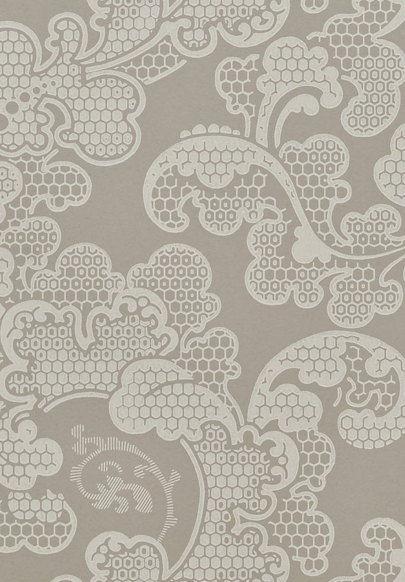 Rouleau Eugénie - Gris & Blanc