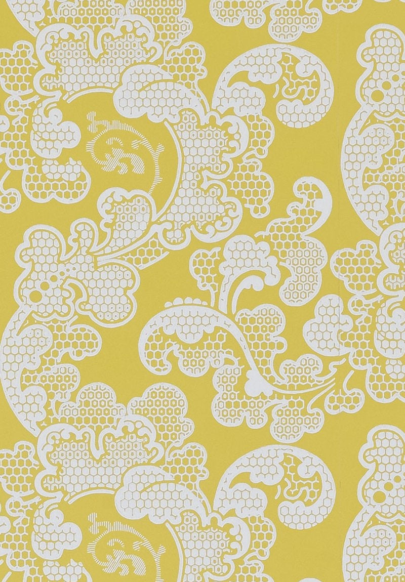 Rouleau Eugénie - Jaune & Blanc