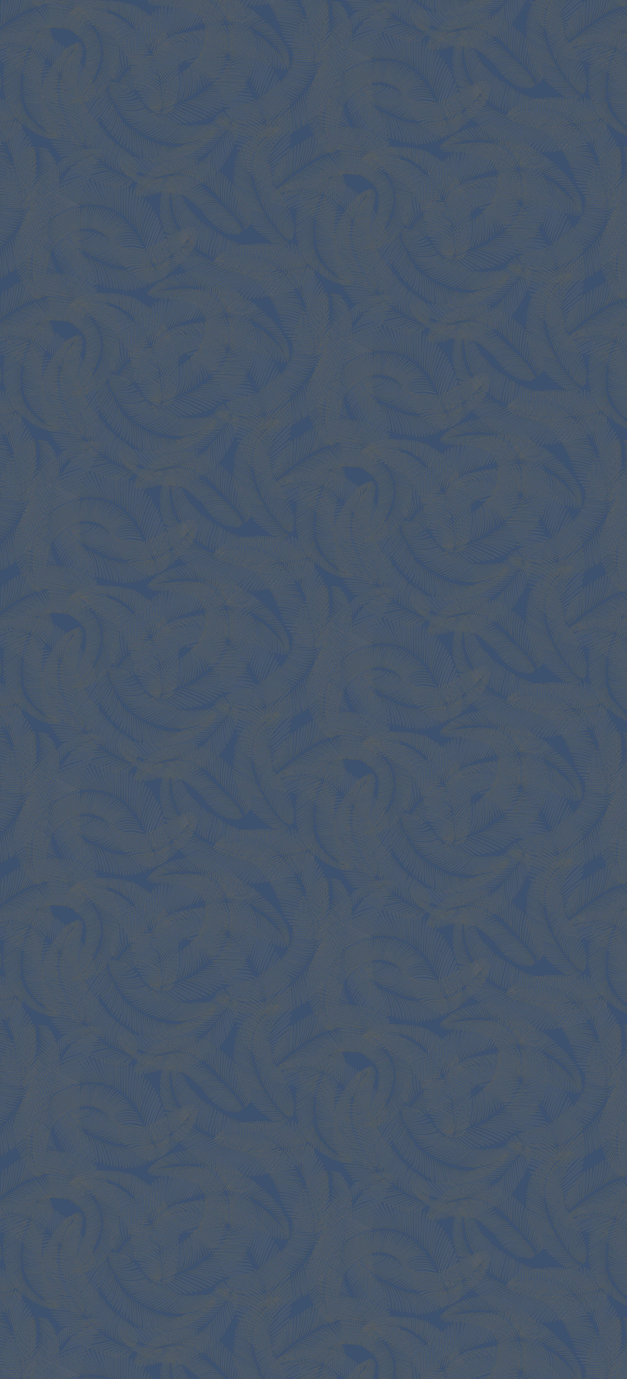 Rouleau Plumes - Bleu
