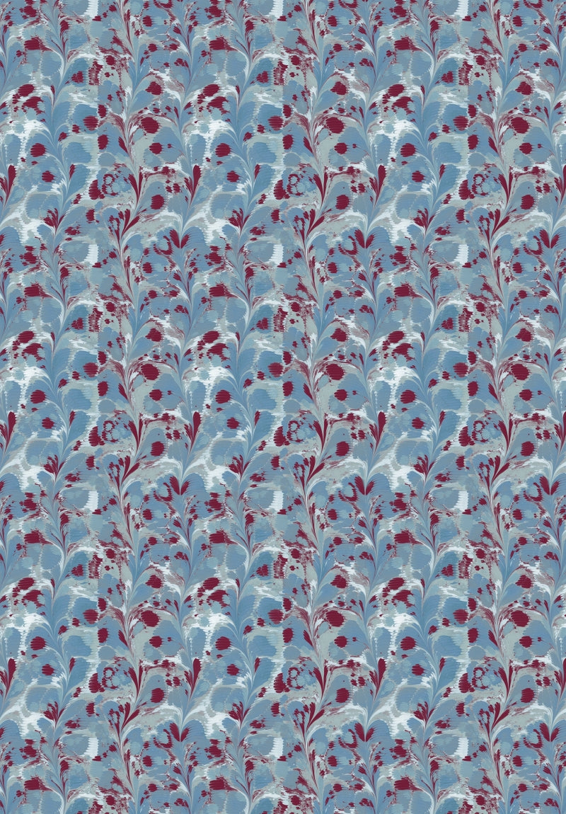 Rouleau Marbré de Venise - Bleu