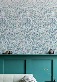 Lot de 2 panneaux Terrazzo dégradé - Bleu