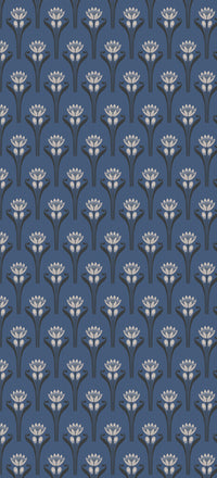 Rouleau Tulipes - Bleu