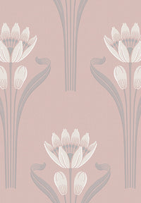 Rouleau Tulipes - Rose