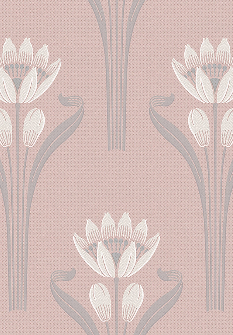 Rouleau Tulipes - Rose