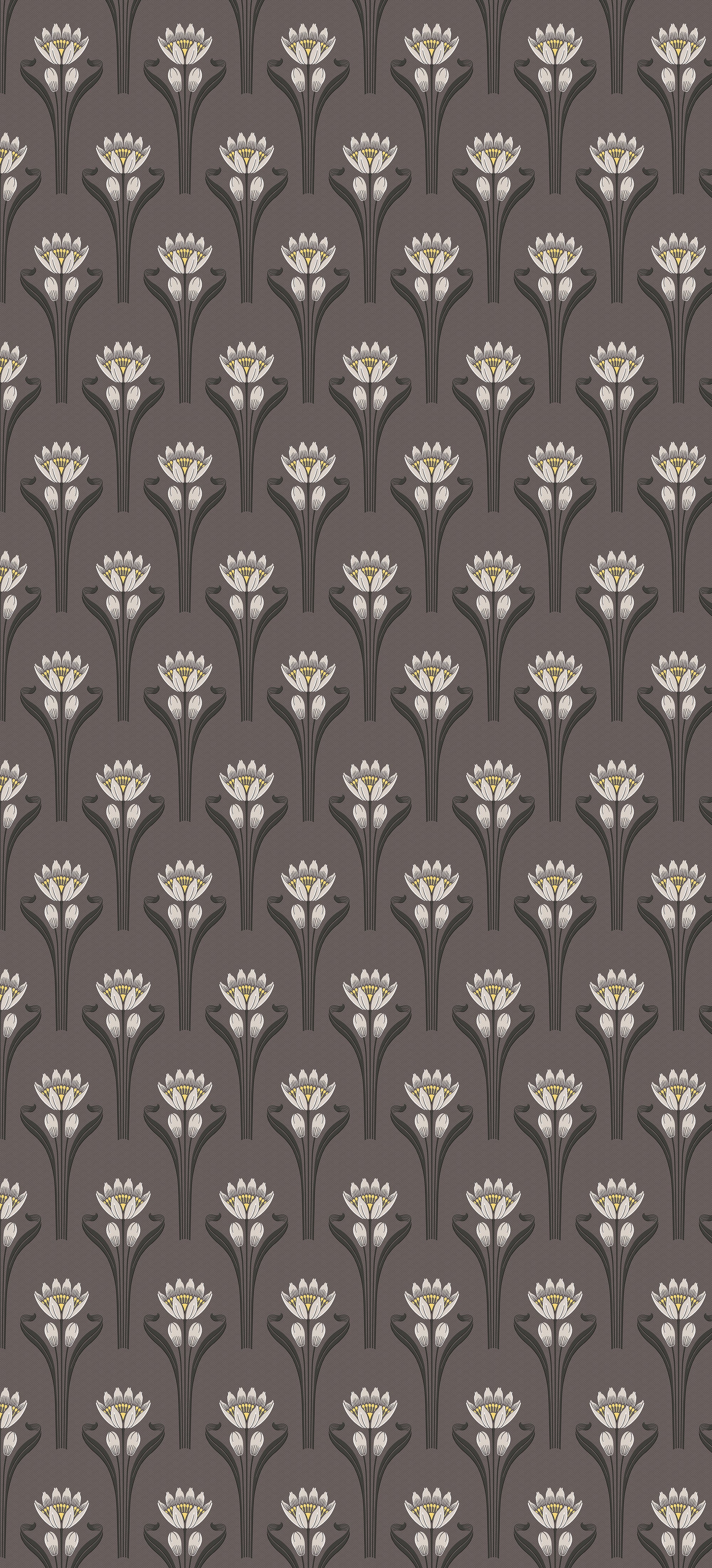 Rouleau Tulipes - Tabac