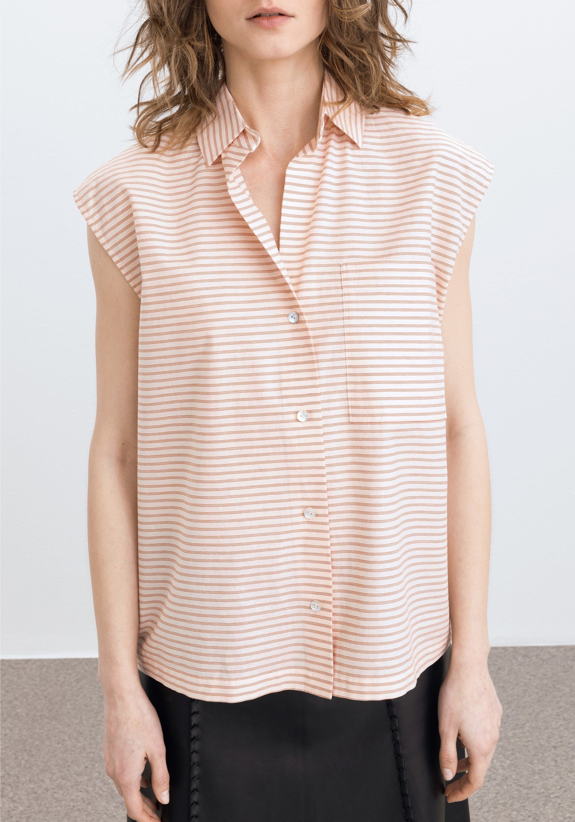 Chemise Island sans manches - Adobe