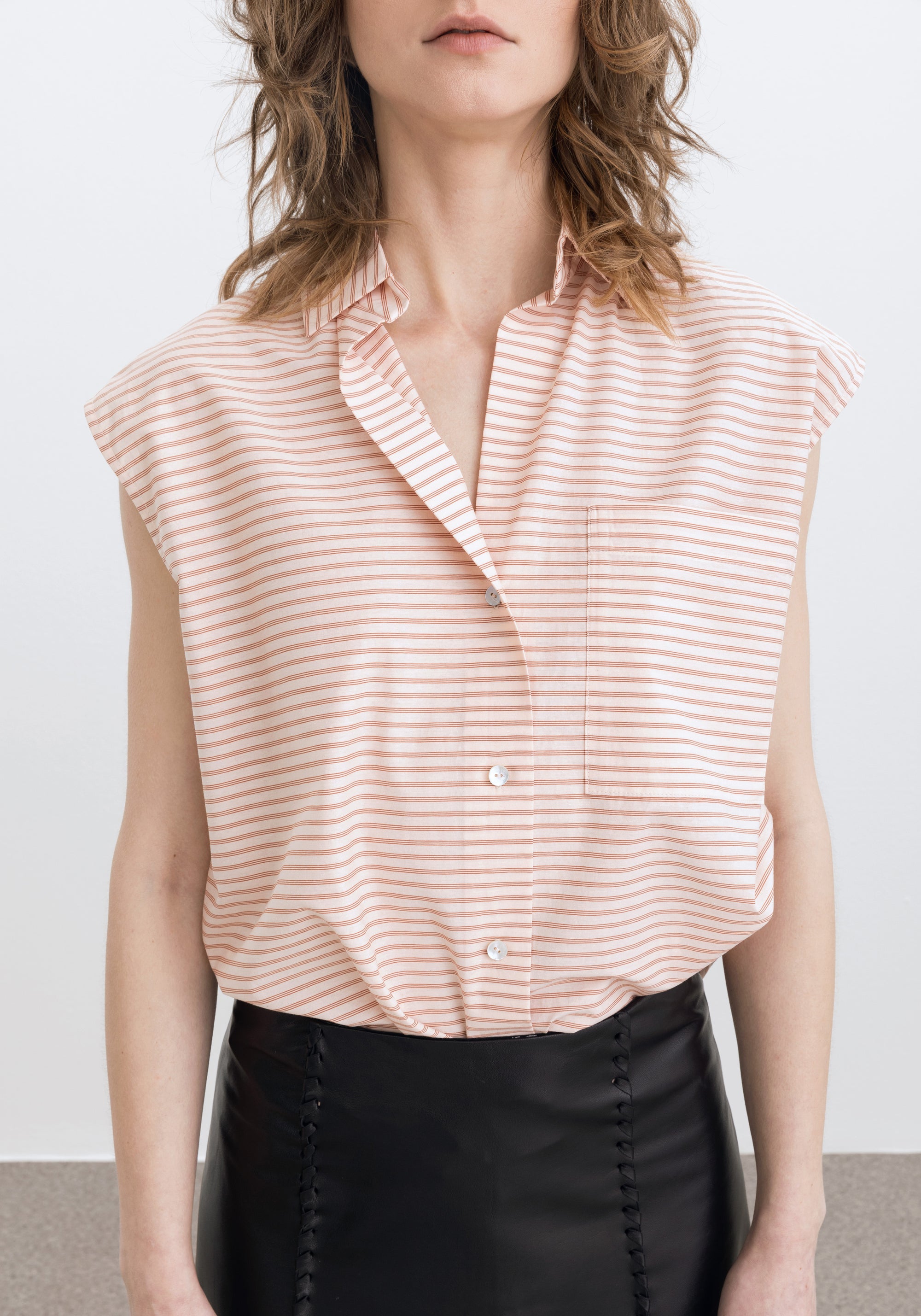 Chemise Island sans manches - Adobe