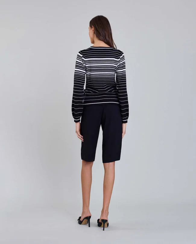 Black/White / Cardigan Ismae