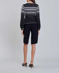 Cardigan Ismae - Noir et blanc