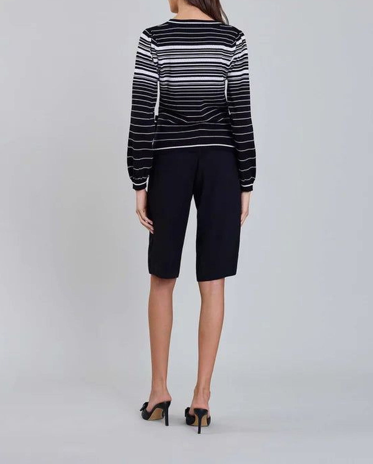 Cardigan Ismae - Noir et blanc