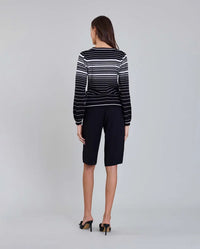 Black/White / Cardigan Ismae