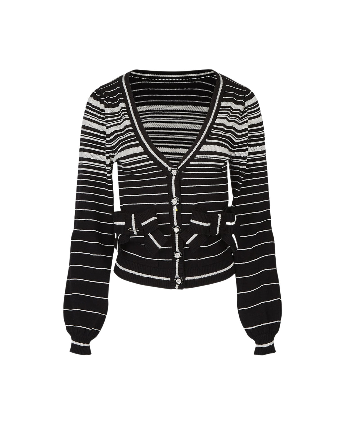Cardigan Ismae - Noir et blanc