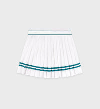 Jupe plissée avec logo - White & Alpine