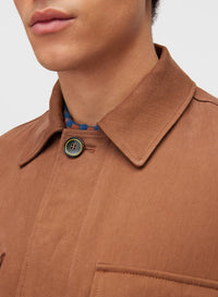 CLAY SAHARIENNE WITH FOUR POCKETS AND EMBROIDERY (NR)