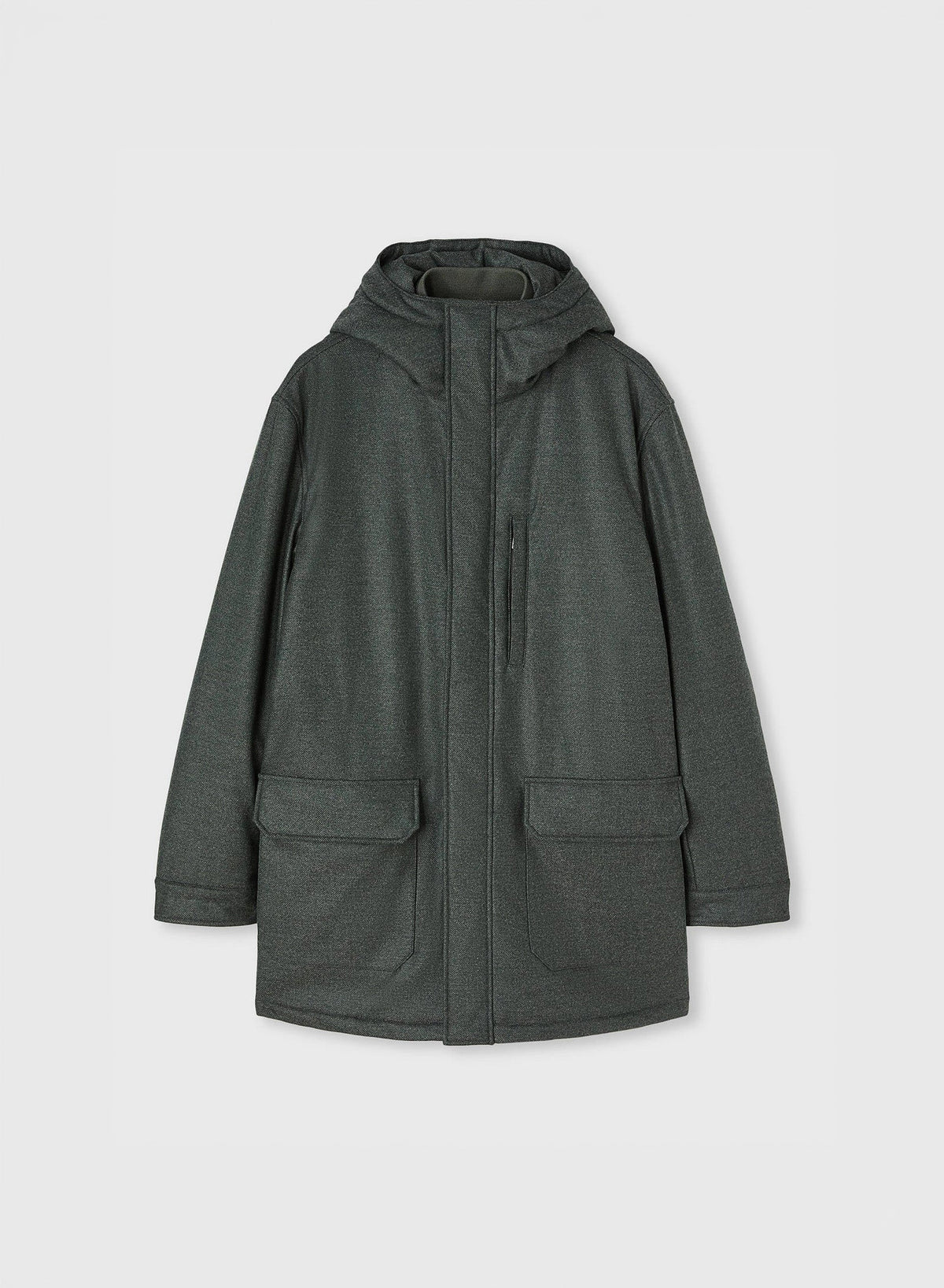 ANTHRACITE PADDED PARKA
