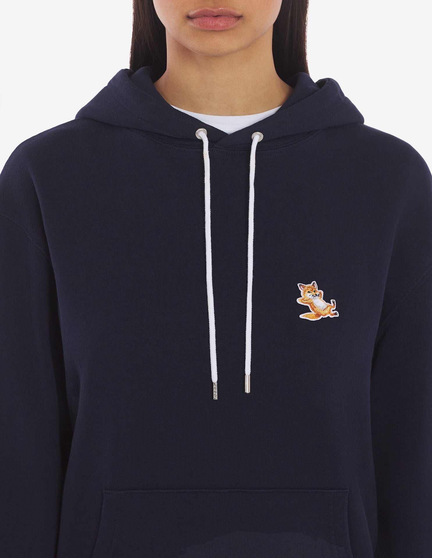 Sweat à capuche avec cordon de serrage - Navy