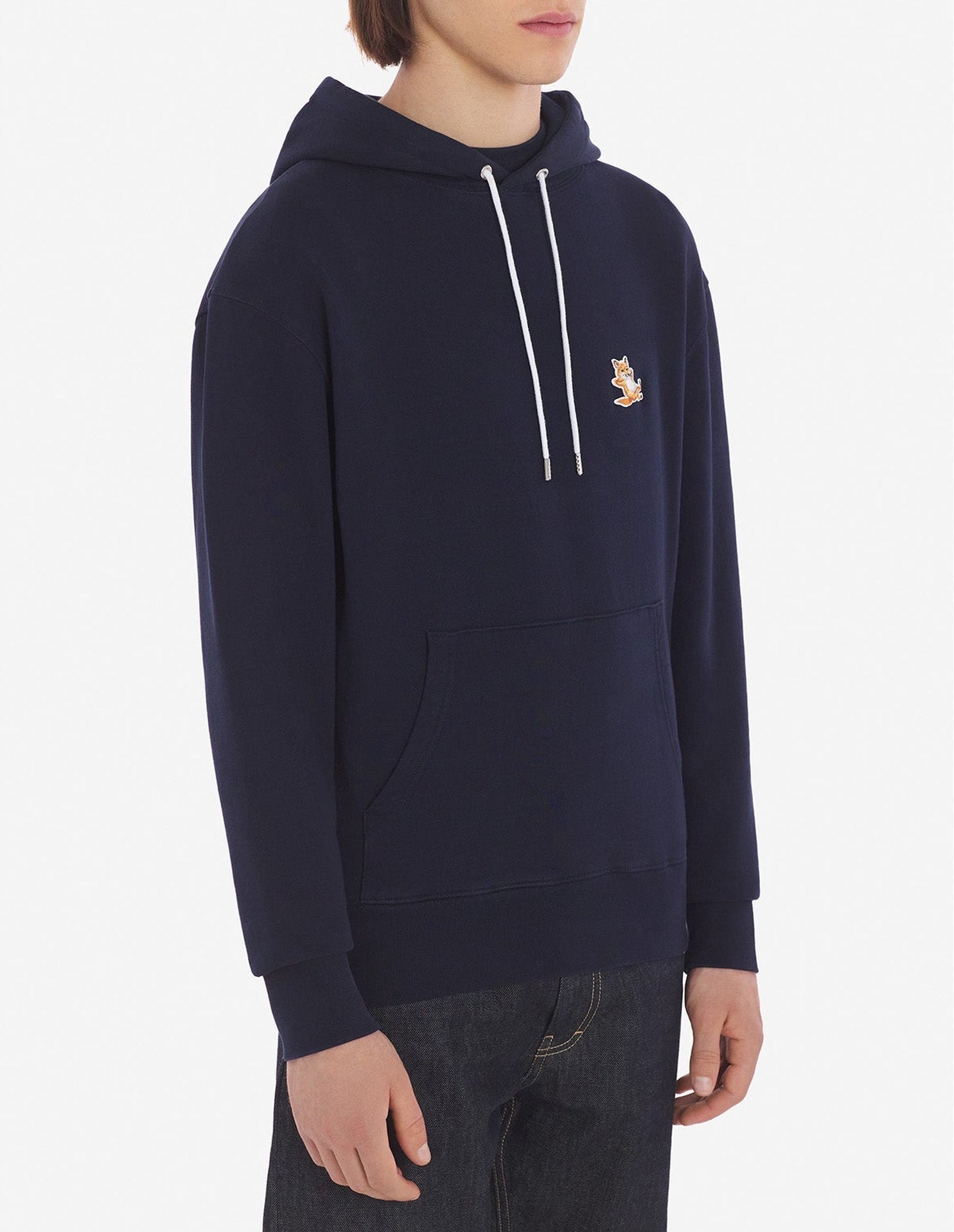 Sweat à capuche avec cordon de serrage - Navy