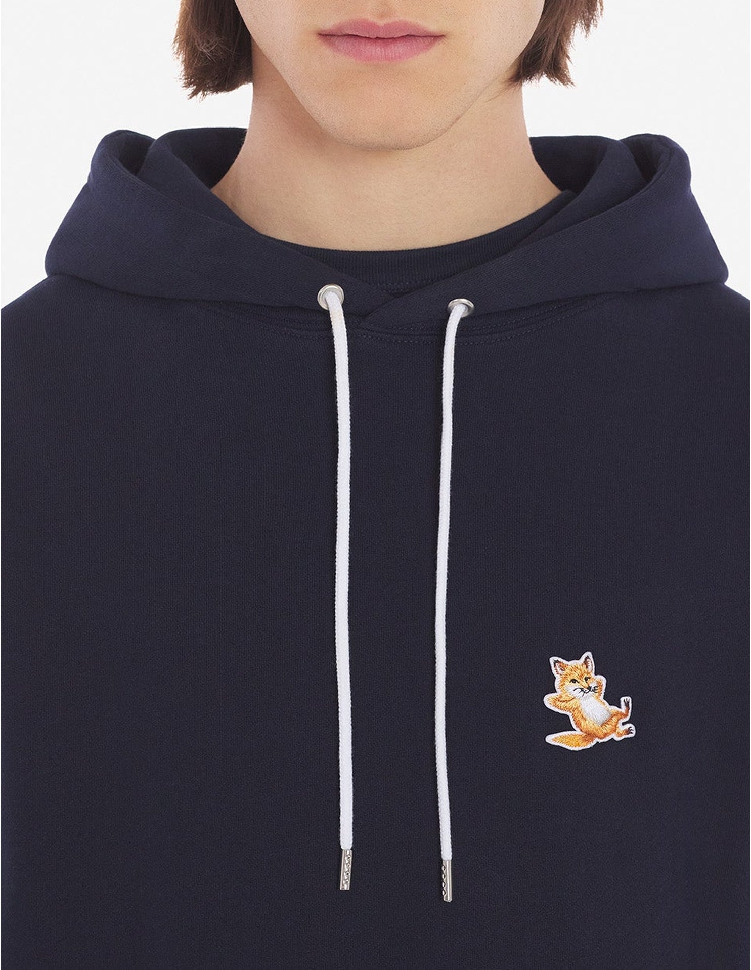 Sweat à capuche avec cordon de serrage - Navy